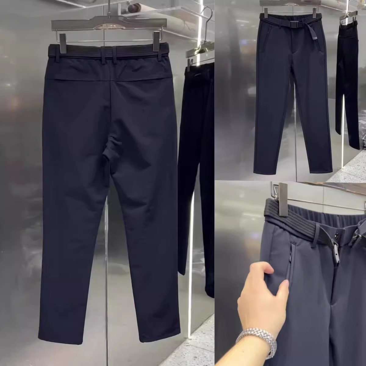 秋冬加绒新款速干户外软壳休闲裤