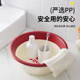 加厚健康PP材质洗脸盆家用大号圆形塑料脸盆耐用熟胶盆宿舍洗漱盆