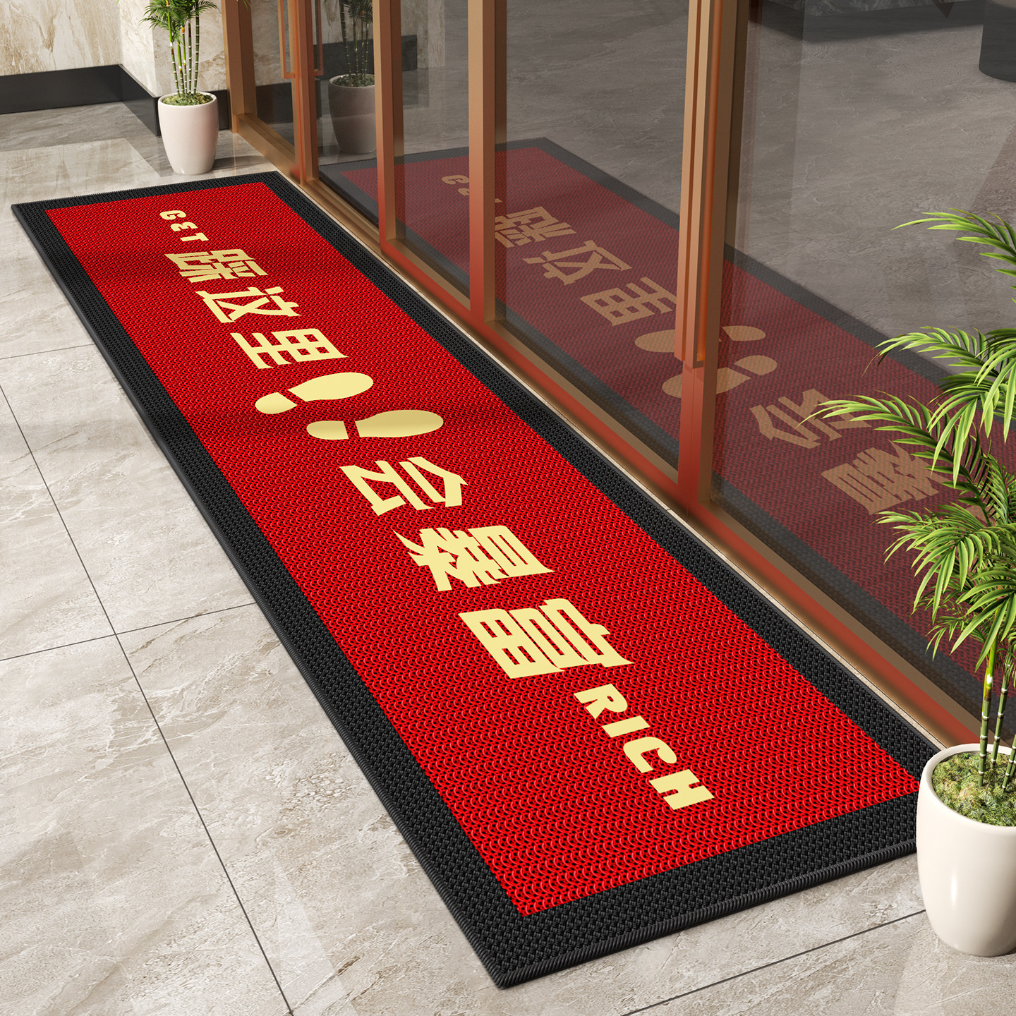 商用可定制蹭脚地垫写字楼酒店入户门口除尘垫店铺室外防滑垫地毯,居家布艺,入户地垫,淘宝优惠券,粉丝福利购,淘宝优惠卷