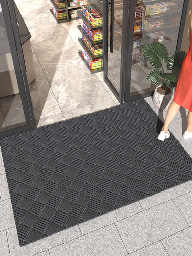 商用饭店商铺进门红色地毯店铺酒店超市门口迎宾地垫户外防滑脚垫