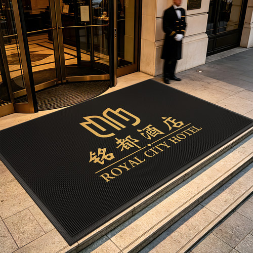 定制logo商用地毯门口地垫