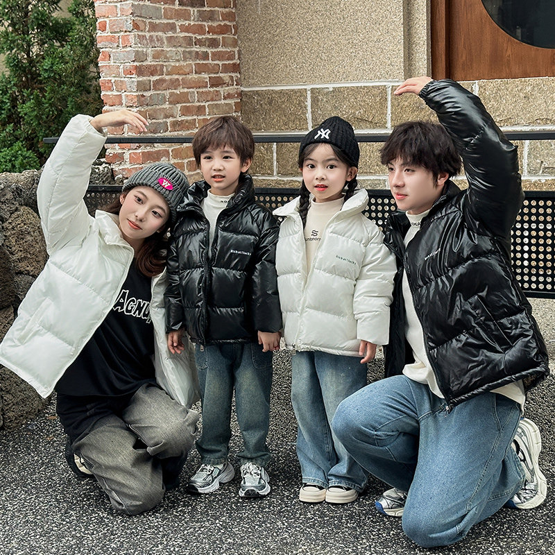 【小李专享】【顾奈】木木屋亲子黑金免洗棉服