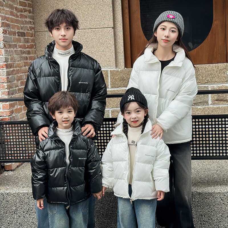 【小榴莲专属】【顾奈】木木屋亲子黑金免洗棉服