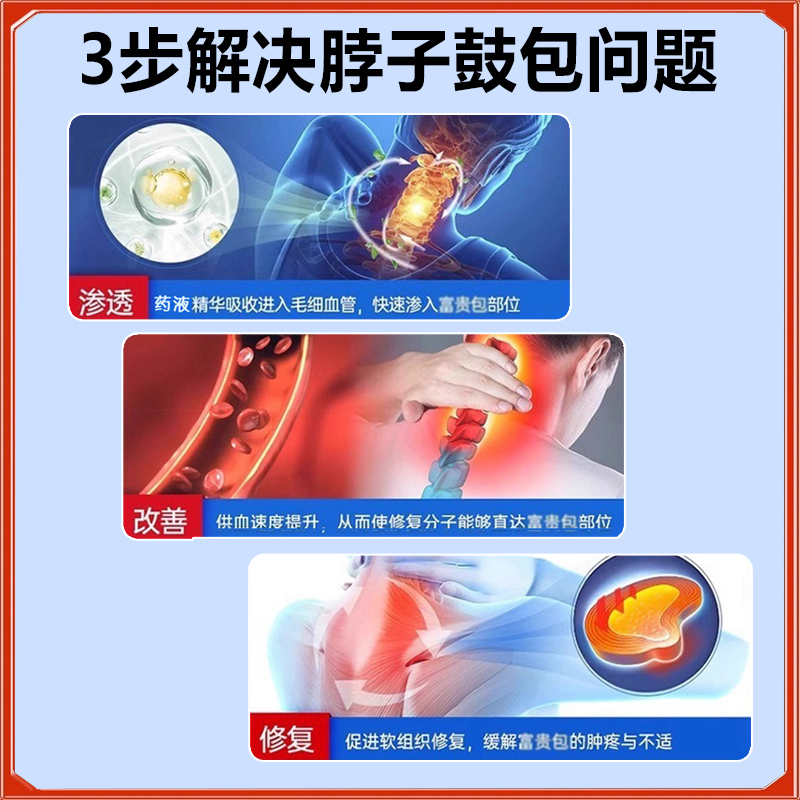 【漢方藥業】后颈包 含胸  脖子前倾肩颈问题 别让背影响你身体