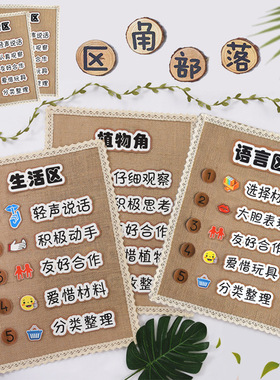 环创ins森系风班级布置进区吊饰