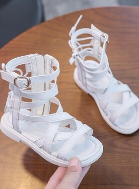 Girls Sandals Soft Bottom Little Princess Shoes Summer New C