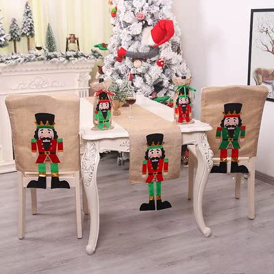 Christmas Tablecloth Nutcracker Table Cover Christmas
