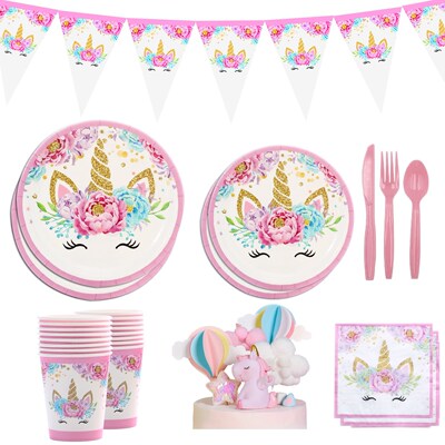 Unicorn Party Supplies Unicorn Girls Favor Decor Baby Shower