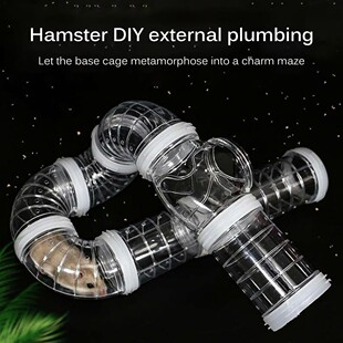 Plastic Training Playing Tools External Tunnel Hamster Toys