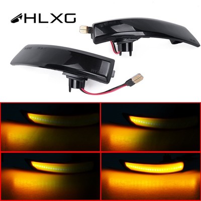 2X Dynamic Turn Signal Light LED Side Wing Blinker Light for