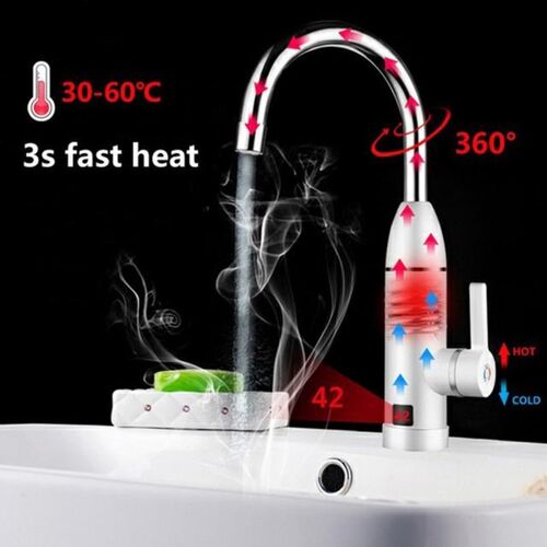 Electric Faucet Tap Hot Water Heater Instant 适用于 Home Bat