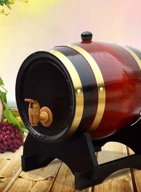 Wooden wine barrel Oak Beer Brewing Equipment Mini Keg Home