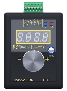 Handheld Analog 0-10V/0-22MA Voltage Current Signal Generato