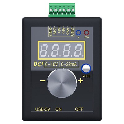 Handheld Analog 0-10V/0-22MA Voltage Current Signal Generato
