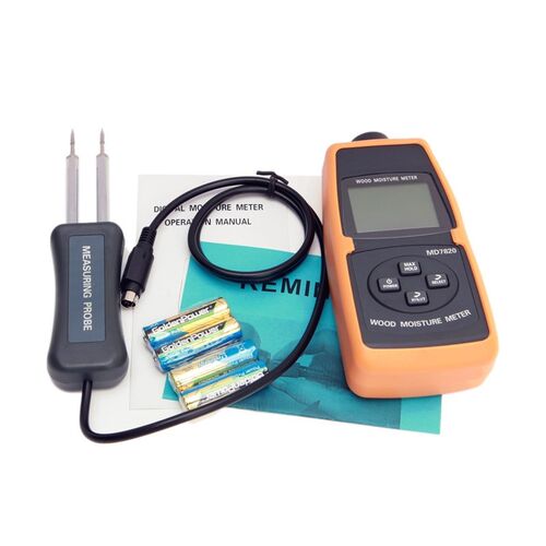Professional Digital Wood Moisture Meter 2%-60% LCD Tree Tim