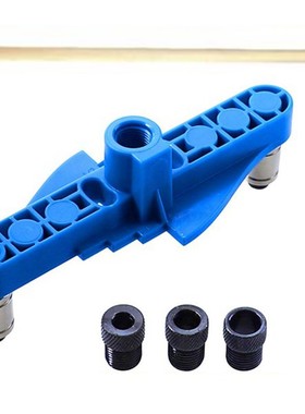 Vertical Pocket Hole Jig 6/8/10Mm Wood Drill Dowel Self Cent