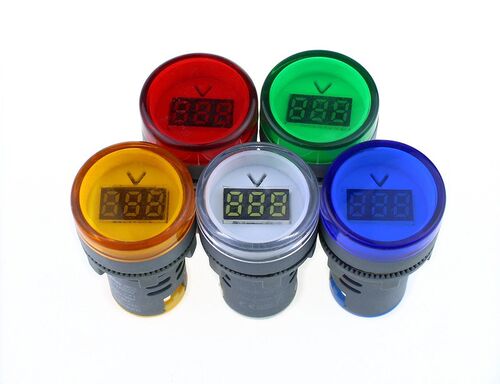 22MM AD16 AD16-22DSV type AC60-500V Mini Voltage Meter LED D