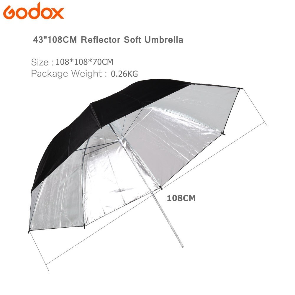 GODOX 43'' Inch 108cm Pro Photography Studio Reflector Blac