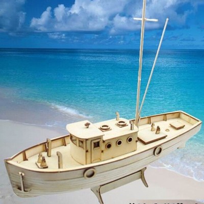 1/30 Nurkse Assembly Wooden Sailboat DIY Wooden Kit Puzzle T