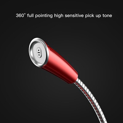 Popu Pine USB Karaoke Microphone 360° adjust freely Studio