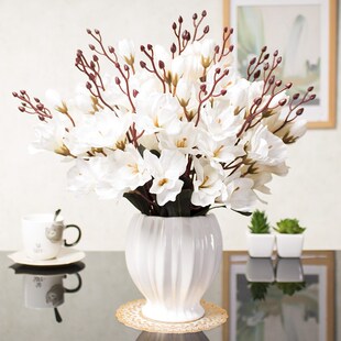 Table for home decoration indoor simulation the flowers