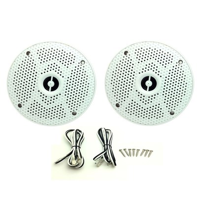 6.5 Inch 2 Way 160W Waterproof Marine Boat Speakers Motorcyc