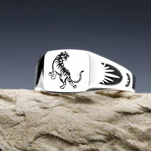 925 Sterling Silver 12 twelve zodiac rings men and women an