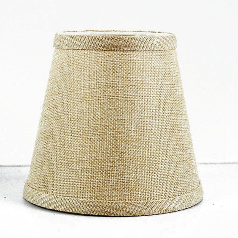 2PCS Commonly used linen Fabric lamp shades, High Quality L