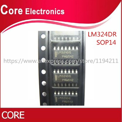 1000PCS LM324DR SOP14 LM324 SOP SMD LM324DR2G LM324DT