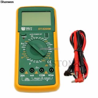 Newest DT9205M Digital Multimeter Voltmeter Ohmmeter Ammeter