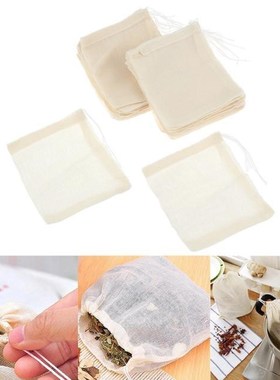 20/100 PCS Empty Tea Bags With the String Teaware Filter is