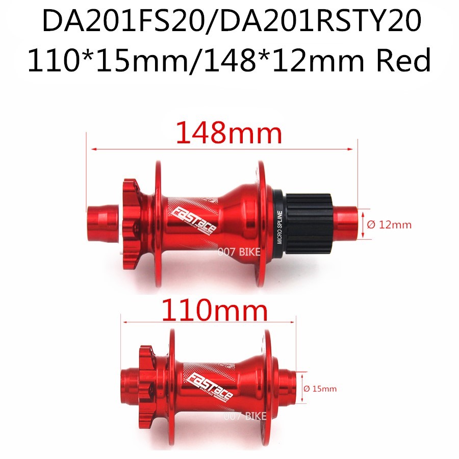 FASTACE  DA201 F/R DEORE XT M8100  M7100 FH BH HUB 12s Hub 3