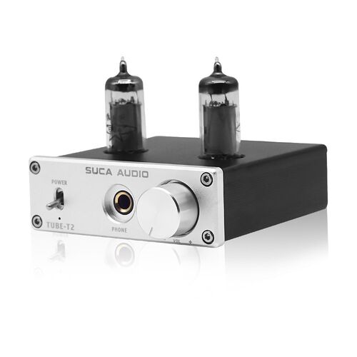 SUCA 6K4 Tube NE5532 Portable Headphone Amplifier 6J1 Audio