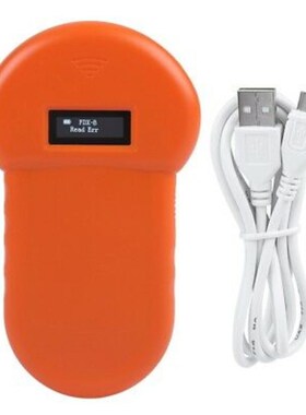 LF 134.2KHz Pocket Reader Handheld Animal Chip Reader Scanne
