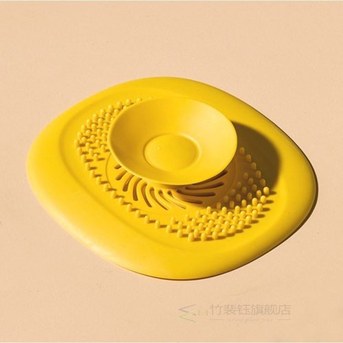 Sink TPR floor Drain Strainer Hair Catcher Rubber Shower Bat