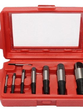 8Pcs/Set Daed Broken Screws Extractor Drill Bits Easy Out Re