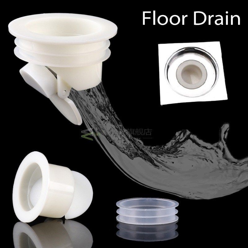 1 PC Floor Drain One Way Valve Shower Drainer Drain Strainer