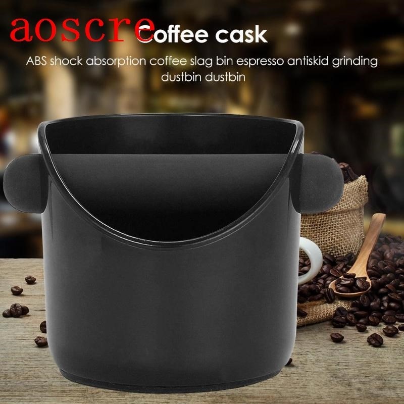 ABS Shock-absorbent Coffee Slag Bucket Anti Slip Grind Dump