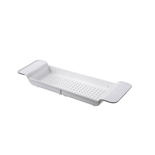 Retractable Bathtub Storage Rack Bath Tray Shelf Tub Multi-F