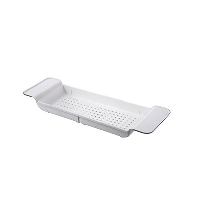 Retractable Bathtub Storage Rack Bath Tray Shelf Tub Multi-F