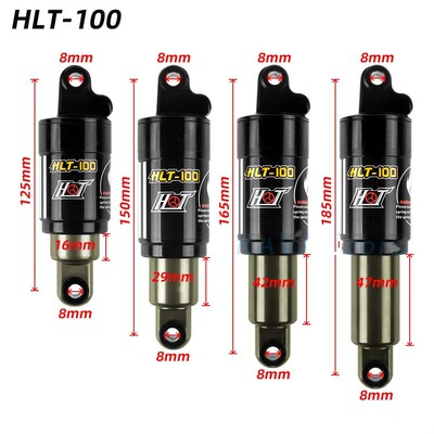 HTL-100 Mountain bicycle Rear Shocks 125/150/165/185mm 850/1