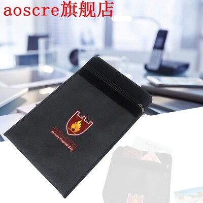 Fire Resistant Waterproof Safe Bag for Important Documents