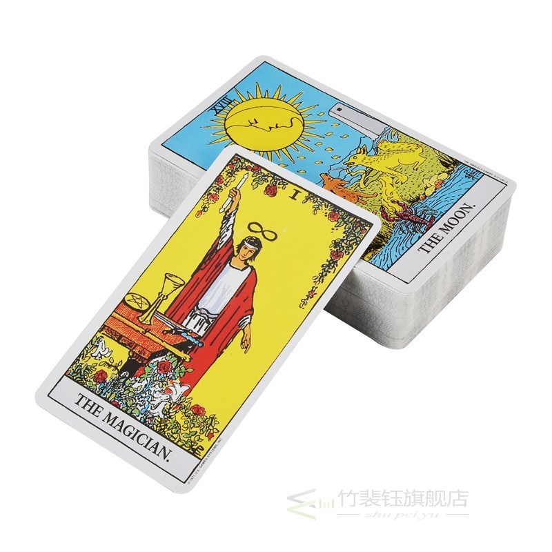 78pcs Tarot Cards Full English Radiant Rider Wait Tarot Car