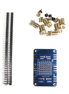 PCB NanoVNA Testboard kit VNA Test Demo Board Network Analyz