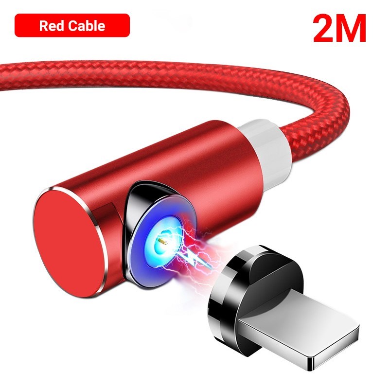 TOPK 1M 2M Magnetic Micro SB Cable for iPhone Samsung SB  C