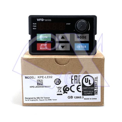 Original Delta KPE-LE02 Inverter VFD-E operation control pan