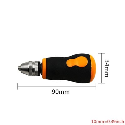 Small Twist Drill Bit Grip Carpenter's Chuck 适用于 DIY Maki