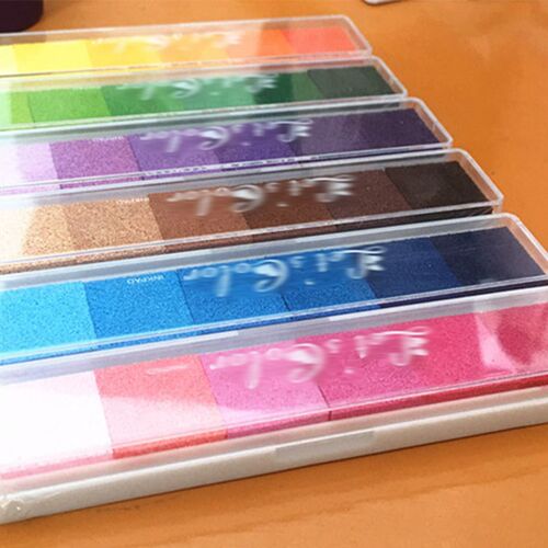 Non-Toxic Oil Based Finger Print Nice Gift Rubber Stamp Vint