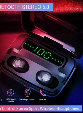 Airbuds TWS F9 Bluetooth wireless  earphone True Stereo sur