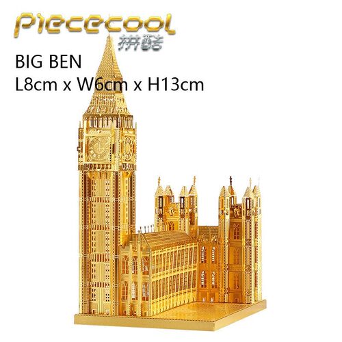 *PIECECOOL Famous Buildings Over the World 3D Metal Assembly
